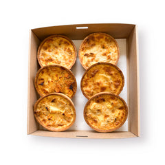 Savoury Quiche Box of 6