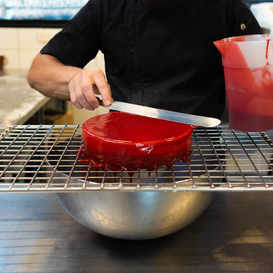 How to make a mirror glaze!