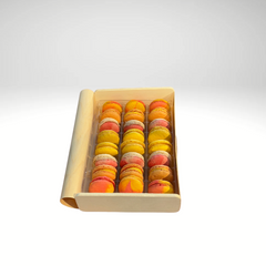 Macaron Fruity - Box of 24 (GF)