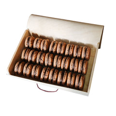 Chocolate & Caramel Macarons All Products Maison Saint-Honoré French Sweet